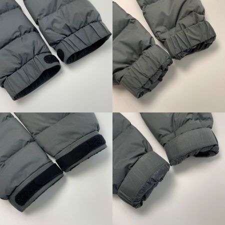  NANGA ナンガ ダウンジャケット  WHITE LABEL グレー サイズS フードにキズ有