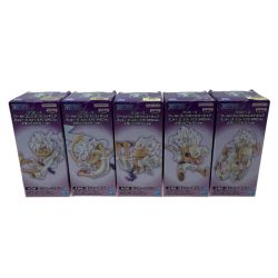 ☆☆  ワールドコレクタブルフィギュア モンキー・D・ルフィ ギア5 スペシャル  メタリック 全5種セット 未開封 Nランク