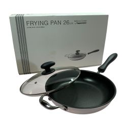 ☆☆ Tupperware タッパーウェア レインボークッカー 26cm 蓋付きフライパン 箱有 キッチン雑貨 Bランク