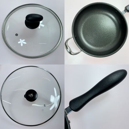  Tupperware タッパーウェア レインボークッカー 26cm 蓋付きフライパン 箱有 キッチン雑貨