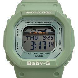 ☆☆ CASIO カシオ Baby-G おかえりモネ永浦百音着用モデル BLX-560-3JF グリーン クォーツ 腕時計 デジタルウォッチ Bランク