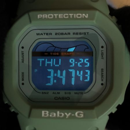  CASIO カシオ Baby-G おかえりモネ永浦百音着用モデル BLX-560-3JF グリーン クォーツ 腕時計 デジタルウォッチ