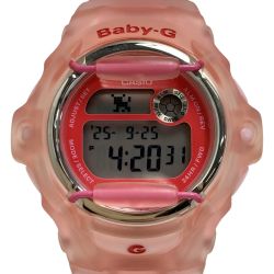 ☆☆ CASIO カシオ Baby-G ピンク BG-169R-4EJF クォーツ ラバー腕時計 レディース Bランク