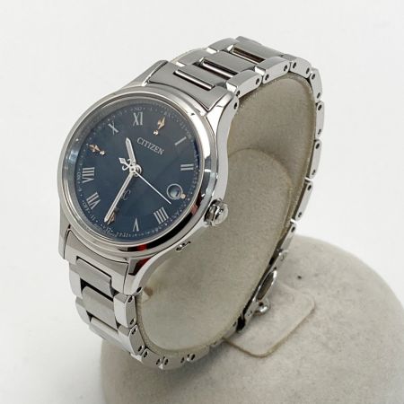  CITIZEN シチズン XC クロスシー ヒカリコレクション ネイビー 電波ソーラー レディース 腕時計
