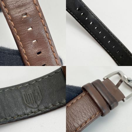  DUFA ドゥッファ グロピウス DF-9001 ブラック クォーツ メンズ 腕時計 Gropius