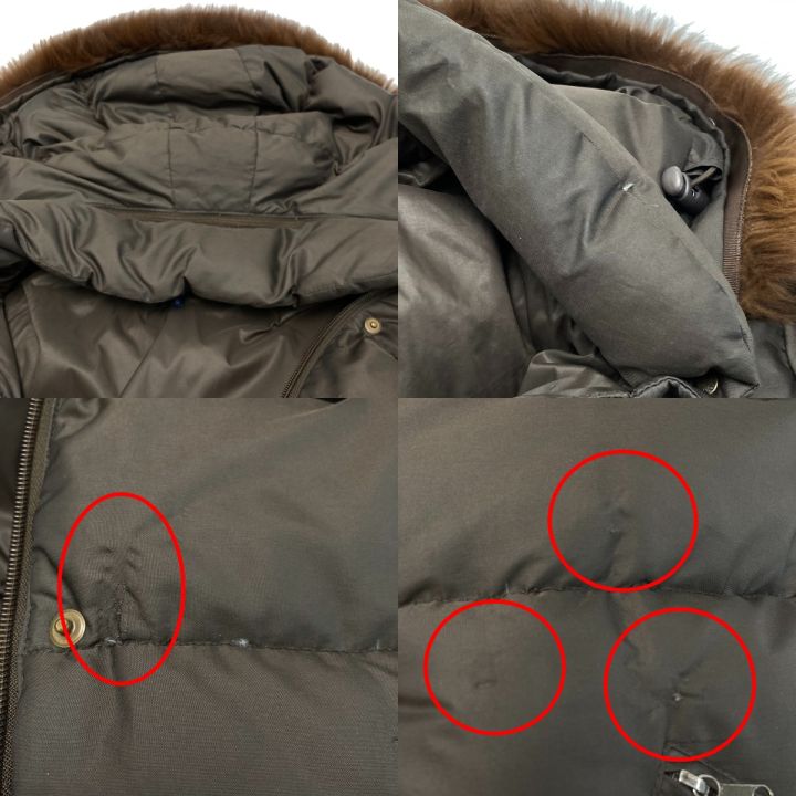 MONCLER モンクレール ダウンジャケット G32-003 ブラウン サイズ 0