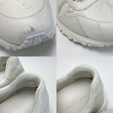  LOUIS VUITTON ルイヴィトン ランアウェイ・ラインスニーカー 7½（26cm相当） GO0212 ホワイト 靴 シューズ