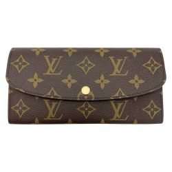☆☆ LOUIS VUITTON ルイヴィトン ポルトフォイユ・エミリー 長財布 M60697 イニシャンル入り(Y) 箱・袋有 Bランク