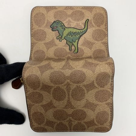  COACH コーチ レキシー プリント ビルフォールド ウォレット CZ095 2つ折り財布 レディース