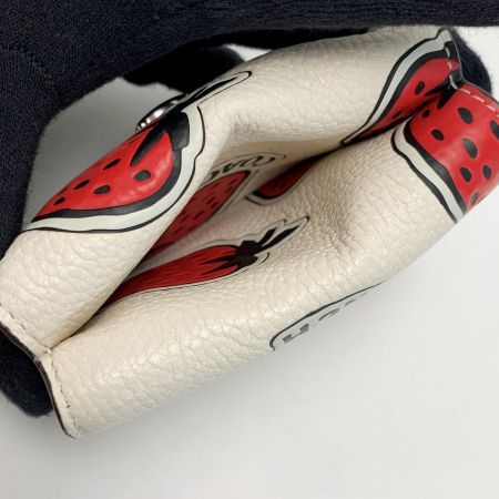  COACH コーチ ストロベリー 苺  プリント エッセンシャル ミニ トライフォールド CU473 3つ折り財布 レディース 