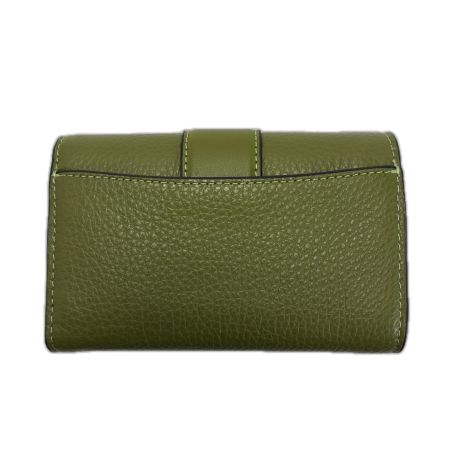  COACH コーチ 3つ折り財布 CC059 カーキ レディース