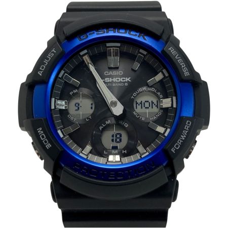  CASIO カシオ G-SHOCK マルチバンド6 アナデジ GAW-100B-1A2JF 電波ソーラー メンズ 腕時計