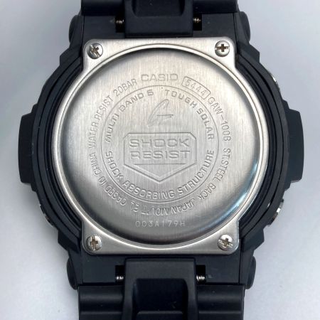  CASIO カシオ G-SHOCK マルチバンド6 アナデジ GAW-100B-1A2JF 電波ソーラー メンズ 腕時計