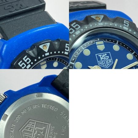  TAG HEUER タグホイヤー フォーミュラ1 プロフェッショナル 381.513/1 ブルー クォーツ メンズ 腕時計