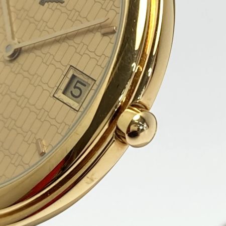  LONGINES ロンジン フラッグシップ デイト SS 6980 101 ゴールド クォーツ メンズ 腕時計