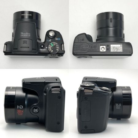  CANON キャノン PowerShot パワーショット SX500 IS コンパクトデジタルカメラ 取説・充電器・箱付き