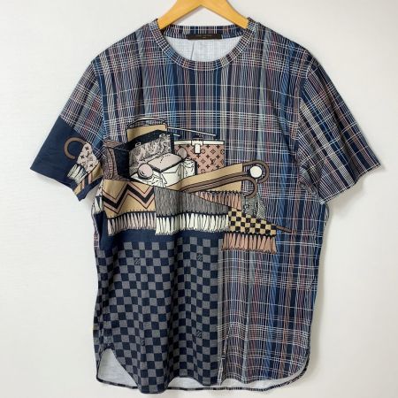  LOUIS VUITTON ルイヴィトン RM172 DPD HDY77W ネイビー メンズ衣料 Tシャツ SIZE L