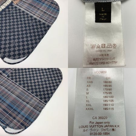  LOUIS VUITTON ルイヴィトン RM172 DPD HDY77W ネイビー メンズ衣料 Tシャツ SIZE L