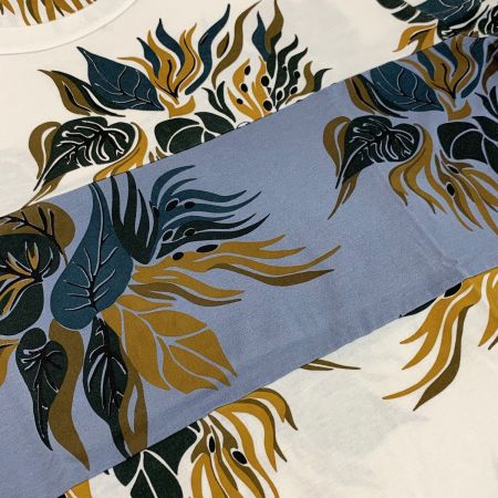  LOUIS VUITTON ルイヴィトン ボタニカル RM181M FMB HEY02W ホワイト×ブルー メンズ衣料 SIZE L