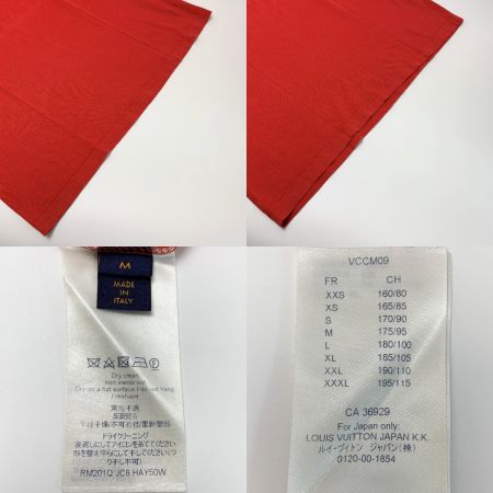  LOUIS VUITTON ルイヴィトン RM201Q JC8 HAY50W レッド メンズ衣料 SIZE M