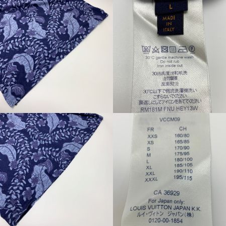  LOUIS VUITTON ルイヴィトン RM181M FNU HEY13w ネイビー メンズ衣料 Tシャツ SIZE L