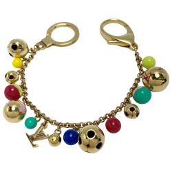 ☆☆ LOUIS VUITTON ルイヴィトン ポルト クレ シェンヌ グルロ 鈴モチーフ M62226 キーホルダー チャーム Bランク