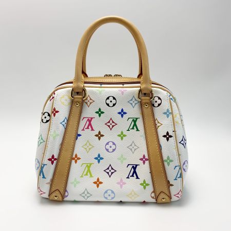 LOUIS VUITTON ルイヴィトン プリシラ  モノグラム M40096 マルチカラー ホワイト ハンドバッグ 袋有