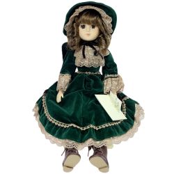 ☆☆ OIKE オオイケコレクション Oike collection 人形 スリープアイ ドレスグリーン 身長約50㎝ Bランク