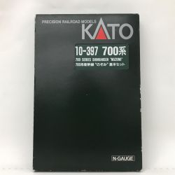 ▼▼ KATO 模型 Nゲージ KATO 700系新幹線のぞみ基本セット 10-397 シール・説明書あり 10-397 Bランク