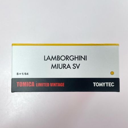 TOMYTEC トミカリミテッドヴィンテージ LV ランボルギーニ ミウラ SV (黄) 