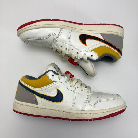  NIKE ナイキ Air Jordan 1 Low PRM スニーカー HV4511-133 ホワイト 25.5cm メンズ 箱付き
