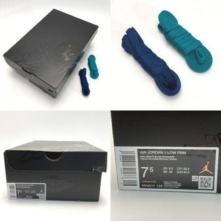  NIKE ナイキ Air Jordan 1 Low PRM スニーカー HV4511-133 ホワイト 25.5cm メンズ 箱付き