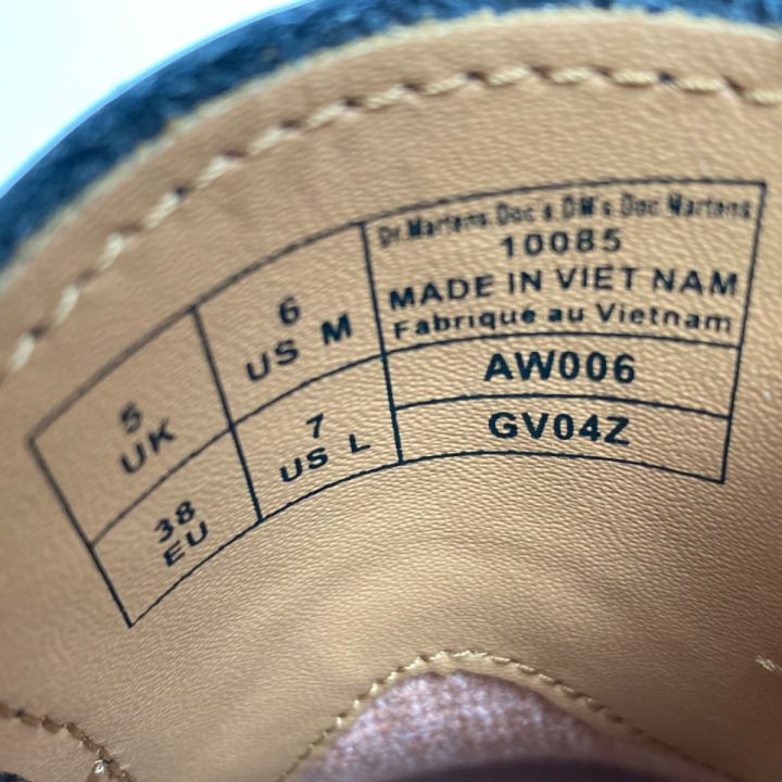 Dr.Martens ドクターマーチン 3 ホール シューズ AW006 ブラック UK5
