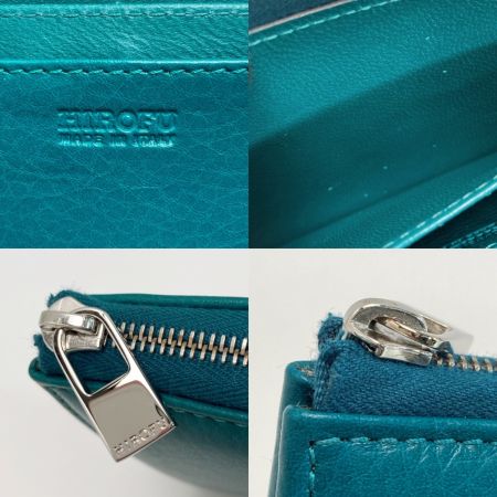  HIROFU ヒロフ L字ファスナー 長財布 アクアリウム レザー ロングウォレット