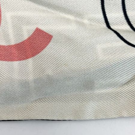  CHANEL シャネル スカーフ シュシュセット ココマーク マルチカラー シルク100％