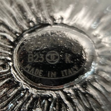  CHANEL シャネル ココマーク リボン ブローチ B23K GP ラインストーン フェイクパール