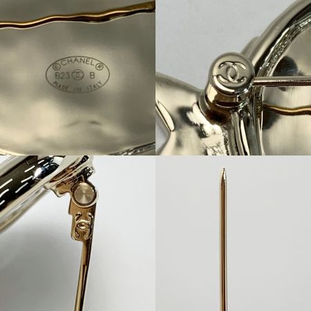  CHANEL シャネル スター ココマーク ブローチ B23B ゴールド メッキ