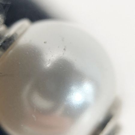  CHANEL シャネル ココマーク ハート ネックレス B23B シルバー ラインストーン フェイクパール