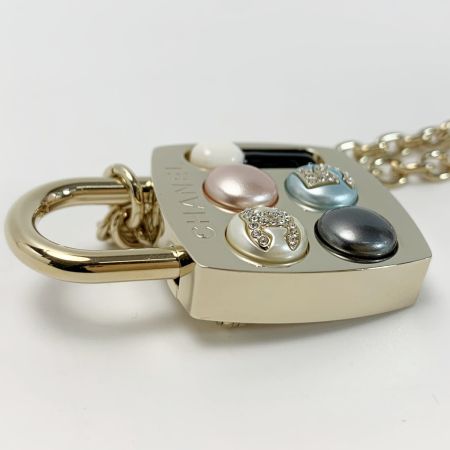  CHANEL シャネル ブローチ メイクパレット ココマーク・№5ロゴ ゴールド レディース