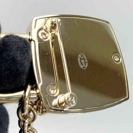  CHANEL シャネル ブローチ メイクパレット ココマーク・№5ロゴ ゴールド レディース
