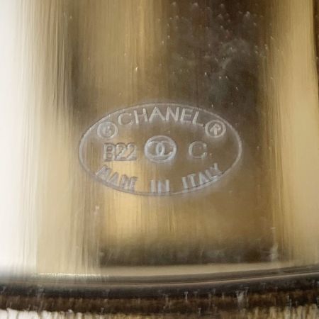  CHANEL シャネル ココマーク ラインストーン ゴールド ヘアクリップ