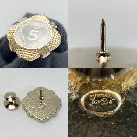  CHANEL シャネル ピンタイプ ブローチ  ココマーク・№5モチーフ ゴールド 3点セット