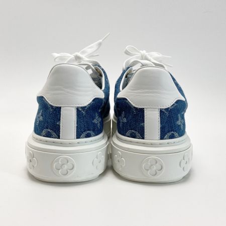  LOUIS VUITTON ルイヴィトン タイムアウト・ライン スニーカー 39（25cm相当） FD0199 インディゴ デニム 靴 シューズ