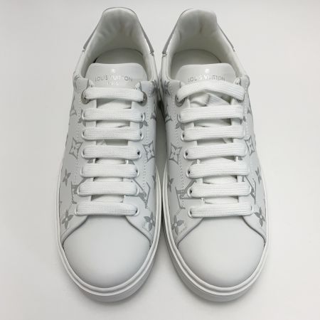  LOUIS VUITTON ルイヴィトン タイムアウトライン 39 1/2(25.5～26.0cm相当) NV0211 ホワイト 靴 スニーカー