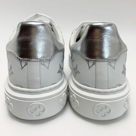  LOUIS VUITTON ルイヴィトン タイムアウトライン 39 1/2(25.5～26.0cm相当) NV0211 ホワイト 靴 スニーカー