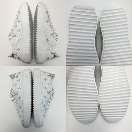  LOUIS VUITTON ルイヴィトン タイムアウトライン 39 1/2(25.5～26.0cm相当) NV0211 ホワイト 靴 スニーカー