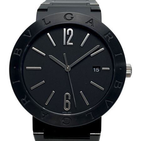  ブルガリ BVLGARI ブルガリブルガリ デイト BB41S ブラック 自動巻き メンズ 腕時計
