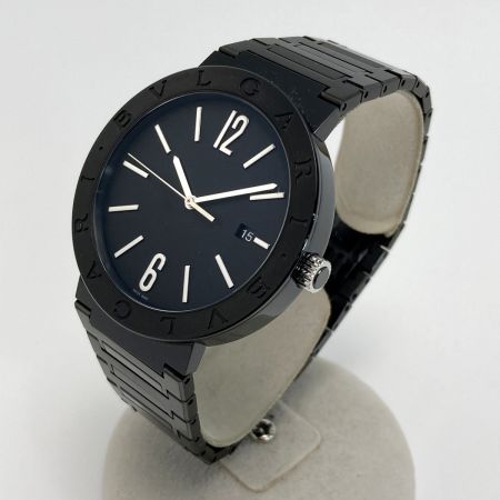  ブルガリ BVLGARI ブルガリブルガリ デイト BB41S ブラック 自動巻き メンズ 腕時計