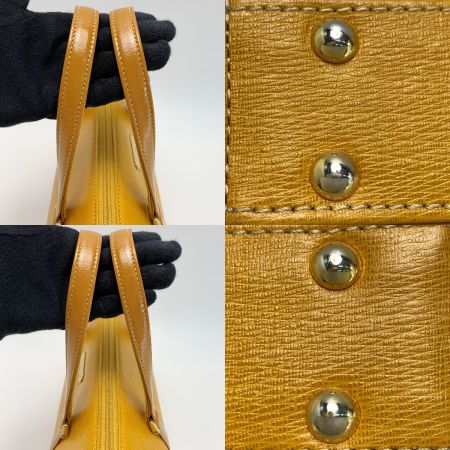  Burberrys バーバリーズ ヴィンテージ レザー オレンジ ドラムバッグ レディース 