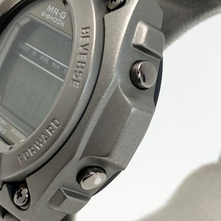  CASIO カシオ G-SHOCK MR-G フルメタル チタン MRG-200T-7 シルバー クォーツ メンズ 腕時計